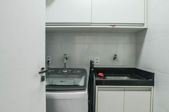 Área de Serviço de apartamento à venda com 3 quartos, 156m² em Vila Metalúrgica, Santo André