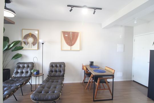 Sala de apartamento para alugar com 2 quartos, 44m² em Socorro, São Paulo