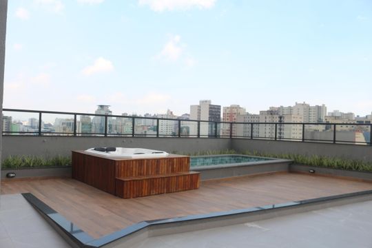 Área comum de kitnet/studio à venda com 1 quarto, 37m² em Centro, São Caetano do Sul