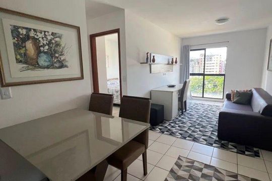 Sala  de apartamento para alugar com 1 quarto, 45m² em Graça, Salvador