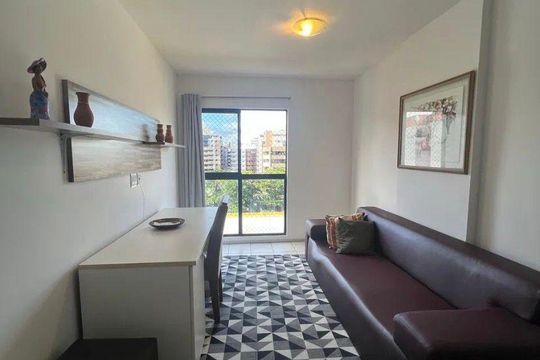 Sala  de apartamento para alugar com 1 quarto, 45m² em Graça, Salvador