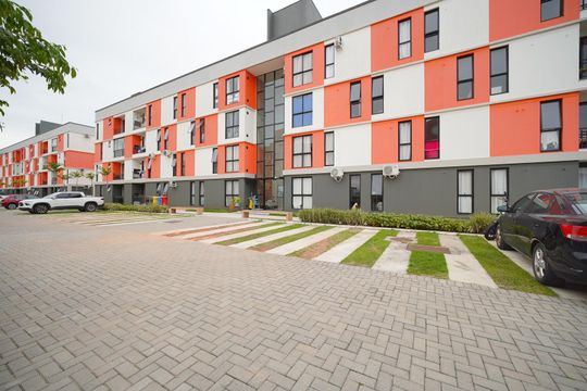 Fachada do bloco de apartamento para alugar com 2 quartos, 45m² em Serraria, São José