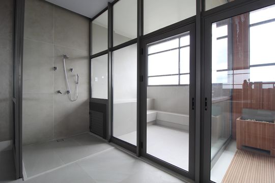 Área Comum - Sauna de kitnet/studio para alugar com 1 quarto, 25m² em Planalto Paulista, São Paulo