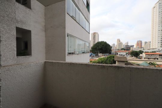Varanda Quarto 2 de apartamento à venda com 2 quartos, 58m² em Vila Gomes Cardim, São Paulo