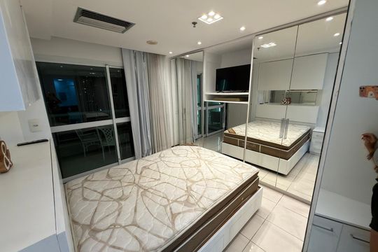 Quarto de apartamento para alugar com 1 quarto, 58m² em Barra da Tijuca, Rio de Janeiro