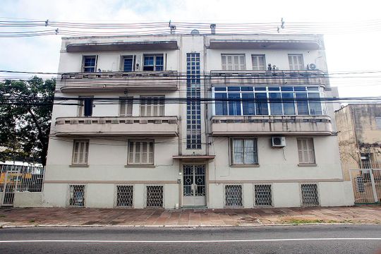 Fachada de apartamento à venda com 2 quartos, 68m² em Praia de Belas, Porto Alegre