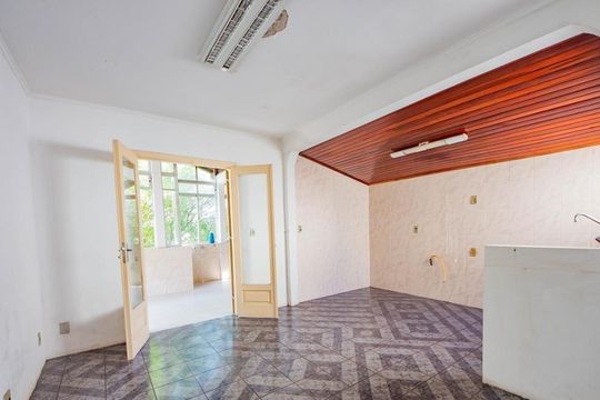 Sala/cozinha de apartamento à venda com 3 quartos, 120m² em São Geraldo, Porto Alegre