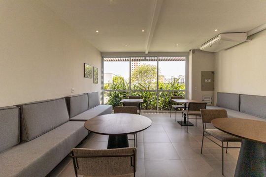 Salão de Festas de kitnet/studio para alugar com 1 quarto, 25m² em Campos Elíseos, São Paulo