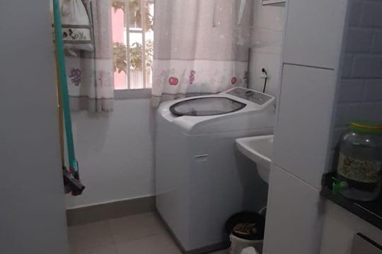 Área de serviço de apartamento à venda com 2 quartos, 57m² em Parque das Camelias, Campinas