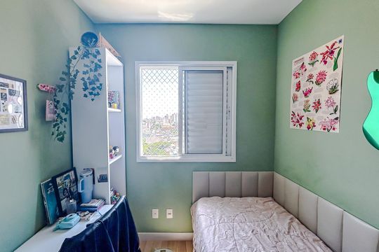 Quarto 1 de apartamento à venda com 3 quartos, 68m² em Maranhão, São Paulo