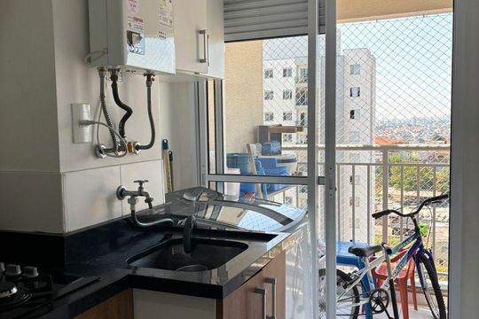 Área de serviço de apartamento à venda com 2 quartos, 50m² em Jardim Roberto, Osasco