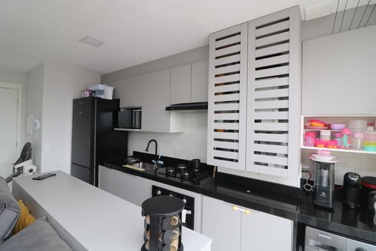 Cozinha de apartamento à venda com 2 quartos, 44m² em Vila Prudente, São Paulo