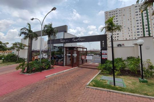 Fachada do Condomínio de apartamento para alugar com 2 quartos, 43m² em Fundacao da Casa Popular, Campinas