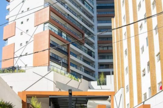 Fachada de apartamento para alugar com 1 quarto, 47m² em Vila Nova Conceição, São Paulo