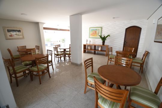 Área comum - Salão de festas de apartamento à venda com 2 quartos, 78m² em Cambuí, Campinas