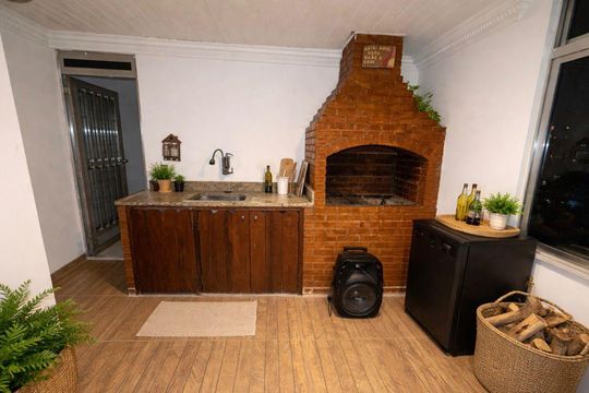 Área gourmet de apartamento à venda com 3 quartos, 230m² em Todos Os Santos, Rio de Janeiro