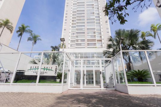 Fachada de apartamento à venda com 3 quartos, 132m² em Campo Grande, São Paulo