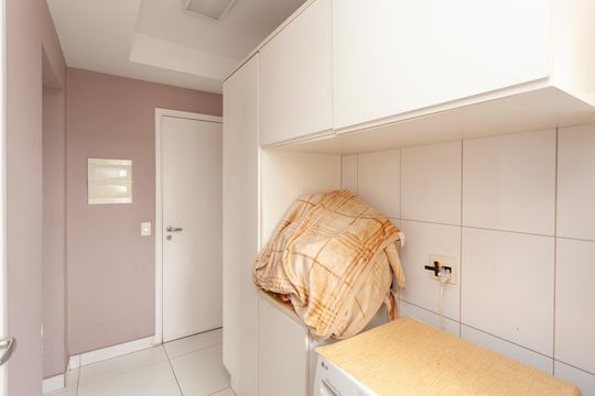 Área de Serviço de apartamento à venda com 3 quartos, 132m² em Campo Grande, São Paulo