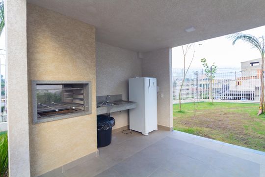 Área comum - Churrasqueira de apartamento à venda com 2 quartos, 32m² em Guaianases, São Paulo