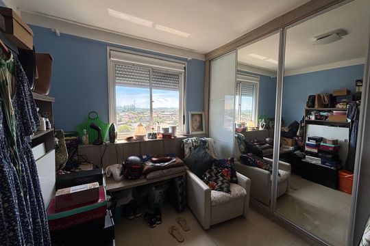 Quarto 2 de apartamento para alugar com 2 quartos, 49m² em Scharlau, São Leopoldo