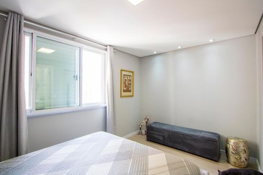 Quarto 1 - Suíte de apartamento à venda com 3 quartos, 89m² em Jardim, Santo André