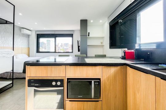 Studio de kitnet/studio para alugar com 1 quarto, 29m² em Mont’Serrat, Porto Alegre