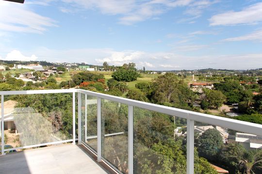 Varanda da Suíte 1 de casa de condomínio para alugar com 5 quartos, 466m² em Marambaia, Vinhedo