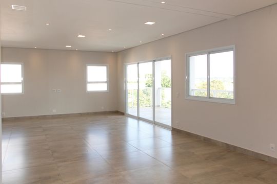 Sala de casa de condomínio para alugar com 5 quartos, 466m² em Marambaia, Vinhedo