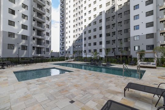 Área Comum - Piscina  de apartamento à venda com 2 quartos, 42m² em Cidade Antônio Estêvão de Carvalho, São Paulo
