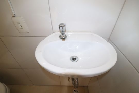 Lavabo Cobertura de apartamento à venda com 2 quartos, 70m² em Vila Vitória, Santo André