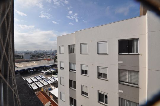 Vista da Sala de apartamento para alugar com 2 quartos, 34m² em Vila Guilherme, São Paulo