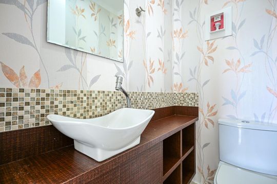 Lavabo de apartamento à venda com 3 quartos, 126m² em Jardim Wanda, Taboão da Serra