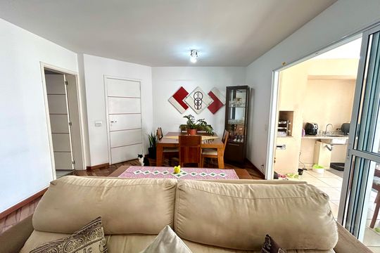 Sala de apartamento à venda com 4 quartos, 128m² em Vila Augusta, Guarulhos
