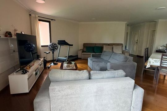 Sala de apartamento à venda com 4 quartos, 159m² em Vila Suzana, São Paulo