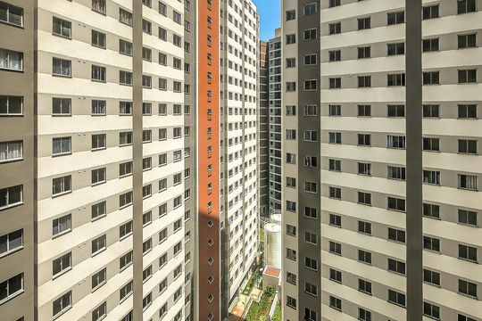 Vista da Sala de apartamento para alugar com 2 quartos, 42m² em Usina Piratininga, São Paulo