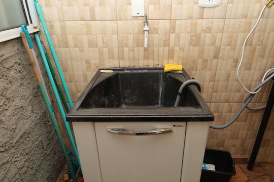 Área de Serviço de casa à venda com 2 quartos, 114m² em Parque Guarani, São Paulo