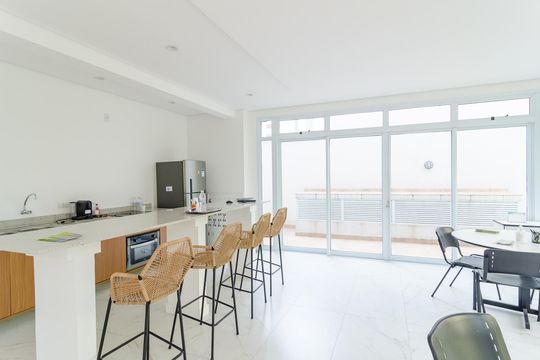 Salão de Festas de apartamento à venda com 2 quartos, 72m² em Vila Clementino, São Paulo