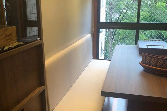 Sala de jantar de apartamento para alugar com 2 quartos, 74m² em Petrópolis, Porto Alegre