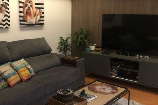 Sala de apartamento para alugar com 2 quartos, 74m² em Petrópolis, Porto Alegre