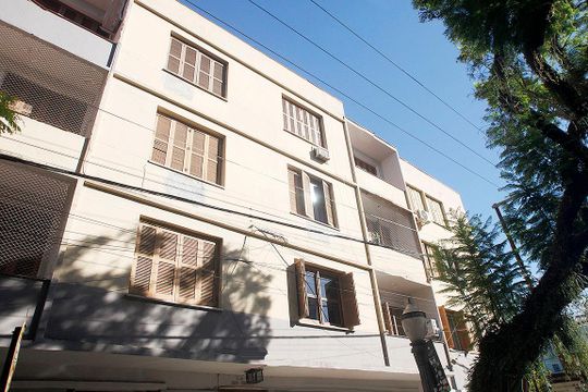 Fachada de apartamento à venda com 2 quartos, 48m² em Cidade Baixa, Porto Alegre