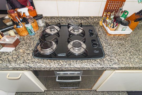 Detalhe - Cozinha de apartamento para alugar com 1 quarto, 65m² em Parque da Mooca, São Paulo