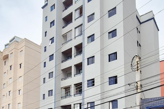 Fachada e portaria de apartamento à venda com 2 quartos, 114m² em Centro, São Bernardo do Campo