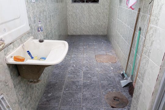 Área de Serviço de casa para alugar com 2 quartos, 80m² em Campo Grande, Rio de Janeiro