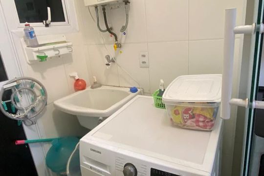 Área de serviço de apartamento à venda com 3 quartos, 110m² em Recreio dos Bandeirantes, Rio de Janeiro