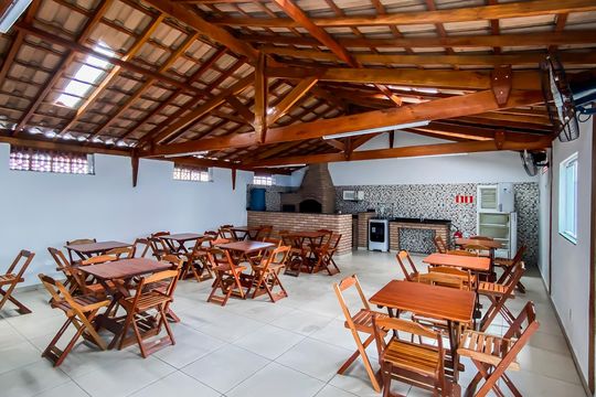 Área comum de apartamento para alugar com 2 quartos, 56m² em Vila Lais, São Paulo