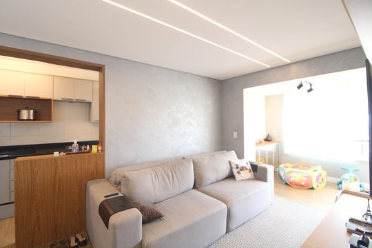 Sala de apartamento à venda com 2 quartos, 68m² em Vila Emir, São Paulo
