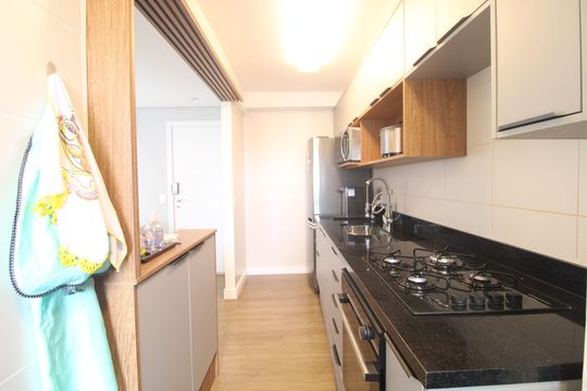 Cozinha de apartamento à venda com 2 quartos, 68m² em Vila Emir, São Paulo