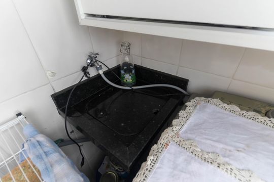 Área de Serviço de apartamento à venda com 2 quartos, 42m² em Vila Carmosina, São Paulo