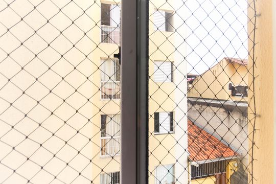 Vista da Sala de apartamento à venda com 2 quartos, 42m² em Vila Carmosina, São Paulo
