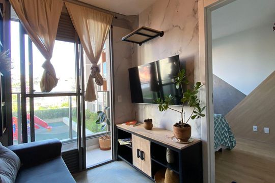 Sala de apartamento para alugar com 2 quartos, 47m² em Santo Cristo, Rio de Janeiro